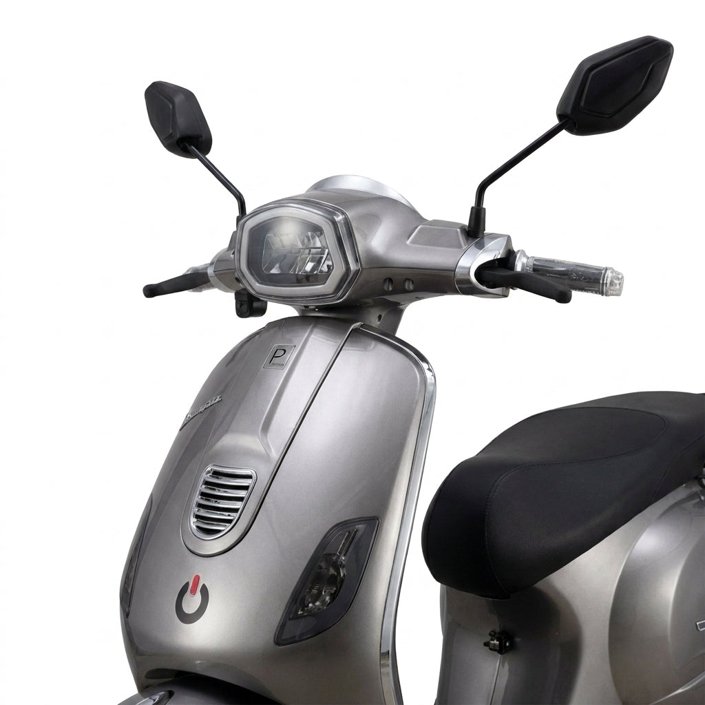 Električni moped VENECO BN009 CLASSICO 72V 20Ah - siva