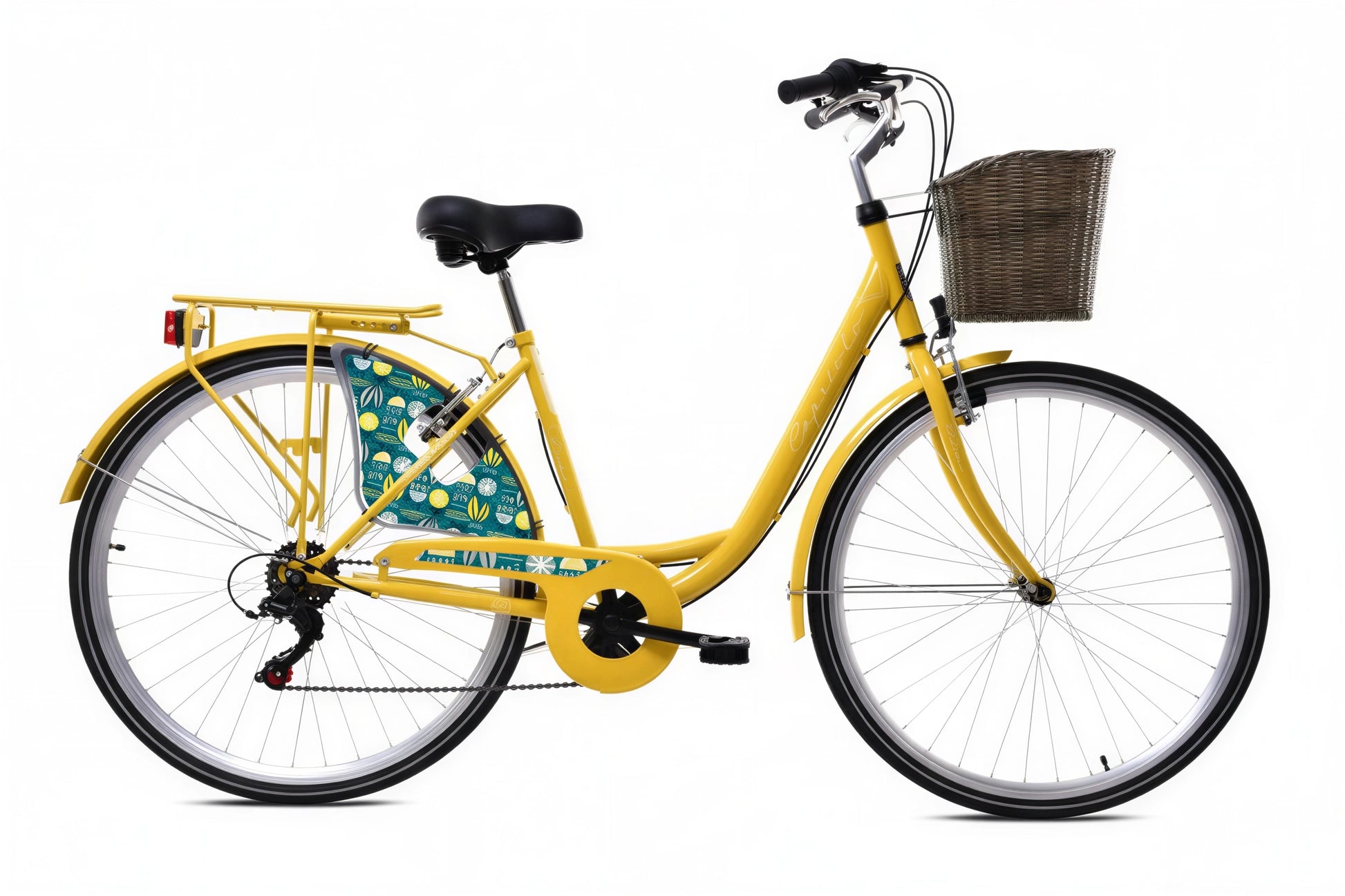 BICIKL CAPRIOLO DIANA CITY 28" 6HT zuto - Zenski city bicikl